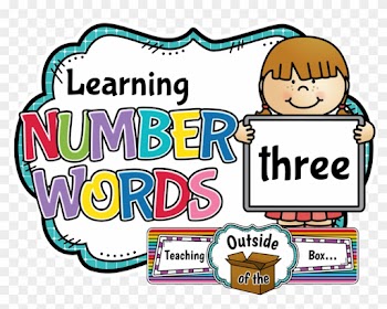 Numbers In Words Clip Art