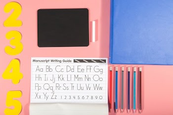 Numbers, Pencils & Chalkboard