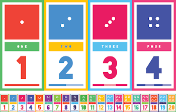 Numbers, Words and Dots 1-20 - PAPERZIP