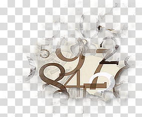 Numbers x, gray numbers with smoke illustration transparent background PNG clipart
