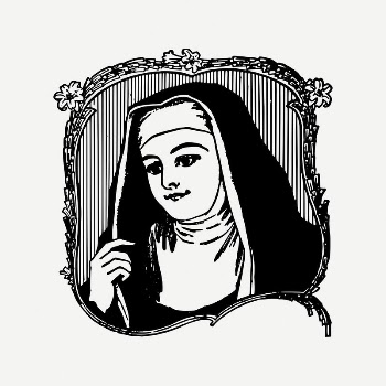 Nun clipart, vintage illustration psd. | Free PSD Illustration - rawpixel