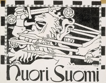 Nuoren suomen vignetti, 1905, by Akseli | Free Photo - rawpixel