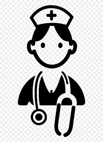 Nurse Clipart Black And White - Doctor Clipart Black And White ...