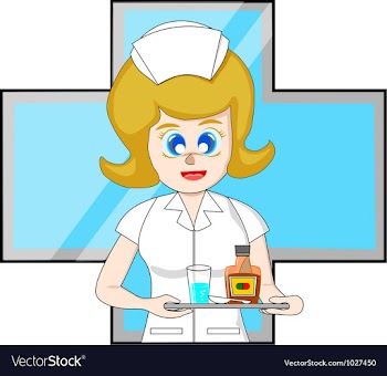 Nurse vector image