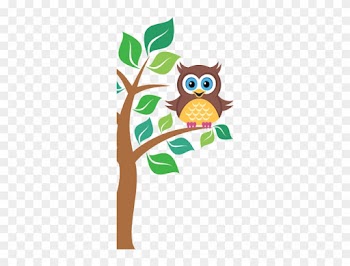Nursery School In Southampton - Owl Sitting On Tree Clipart