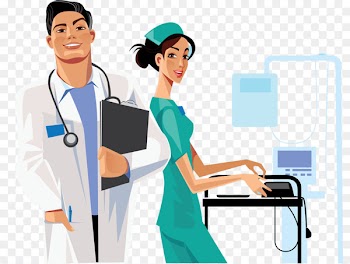 Nursing Physician Health Care Illustration - Doctors and nurses 