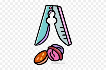 Nut And Nut Crackers Royalty Free Vector Clip Art Illustration - Super Foods