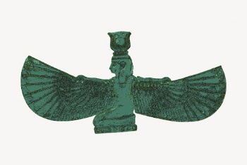 Nut Egyptian Goddess clipart, vintage | Free Vector - rawpixel