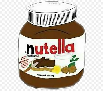 Nutella Pancake Chocolate spread Drawing Image - nuttela sign 