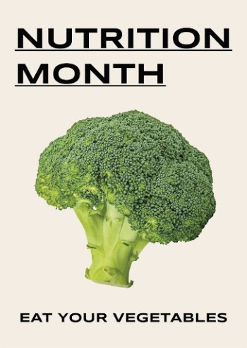 Nutrition month poster template, editable | Free Vector Template - rawpixel