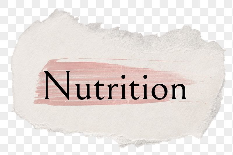 Nutrition png word sticker typography, | Free PNG - rawpixel