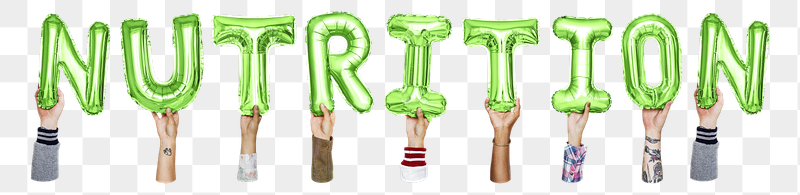 Nutrition word png, hands holding | Free PNG - rawpixel