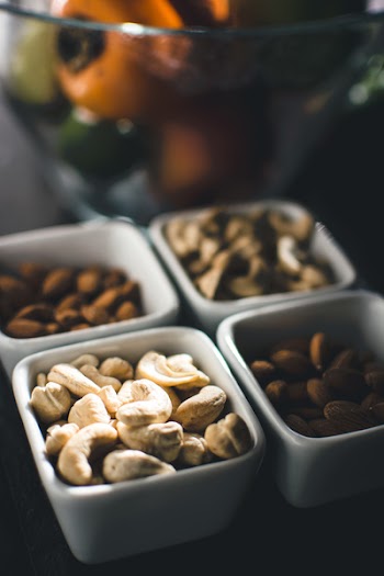 Nuts with fruit 