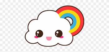 Nuvem Kawaii - Happy Cloud