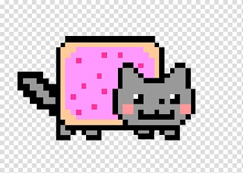 Nyan Kat transparent background PNG clipart