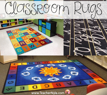 Nyla's Crafty Teaching: Classroom Rugs and Alternatives