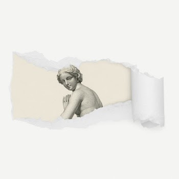 Nymph, Greek statue torn paper | Free PSD - rawpixel