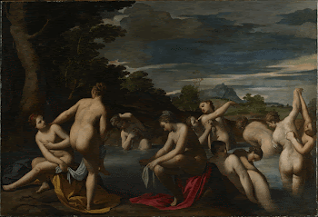 Nymphs bathing. Original from the Minneapolis | Free Photo - rawpixel