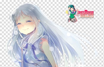 O anime renders, girl anime in gray sleeveless top transparent background PNG clipart