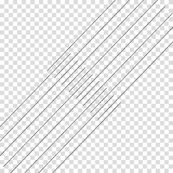 O, black lines illustration transparent background PNG clipart