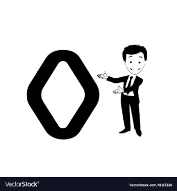 o letter logo template
