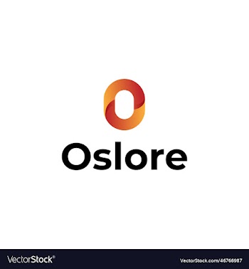 o letter modern 3d logo design