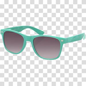 O sunglasses, gray eyeglasses with green frames illustration transparent background PNG clipart