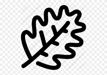 Oak Leaf - Calligraphy