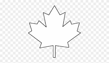 Oak Leaf Clip Art Free Download - White Maple Leaf Png