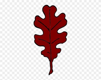 Oak - Leaf - Clipart - Red Oak Leaf Clip Art