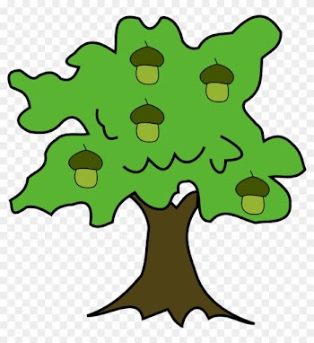 Oak Tree Clipart 10, Buy Clip Art - Short Tree Clipart