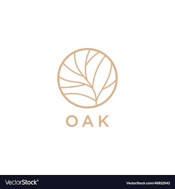 oak tree logo design