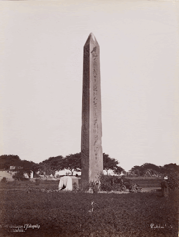 Obelisk of Sesostris, Heliopolis, Egypt. | Free Photo - rawpixel