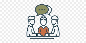 Objective Financial Counsel - Drawing Of People In A Meeting