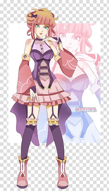 OC adopt  closed, female anime character transparent background PNG clipart
