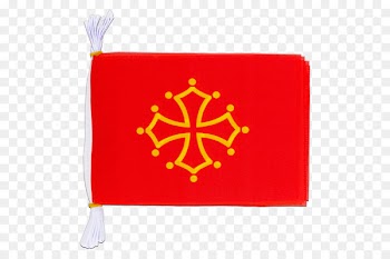 Occitan cross Regions of France Vector graphics Flag Illustration - flag 