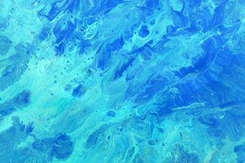 Ocean Blue Abstract Background