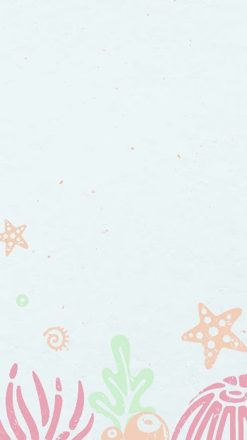 Ocean blue doodle phone wallpaper, | Free Vector - rawpixel