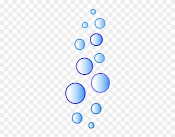 Ocean Bubble One Clipart - Fish With Bubbles Clipart Png