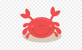 Ocean Clipart Crab - Miss Kate Cuttables Crab