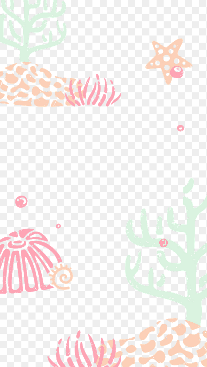 Ocean doodle png border frame, | Free PNG - rawpixel