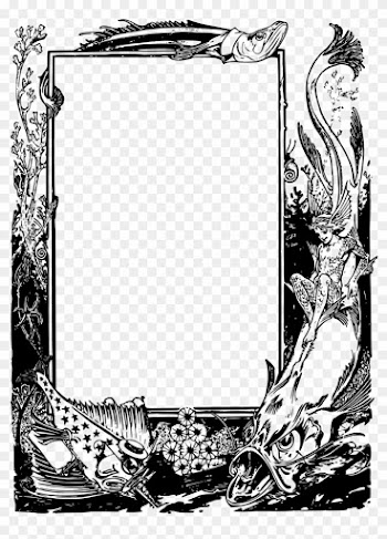 Ocean Frame - Clip Art Frame Transparent Background Ocean