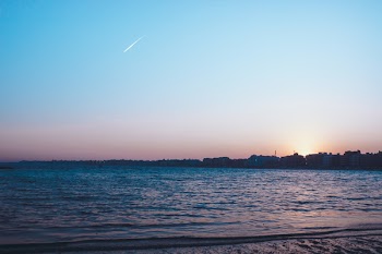 Ocean Under Blue Sky