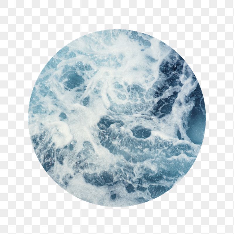 Ocean wave png badge sticker, | Free PNG - rawpixel