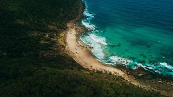 ocean waves at daytime aerial photography