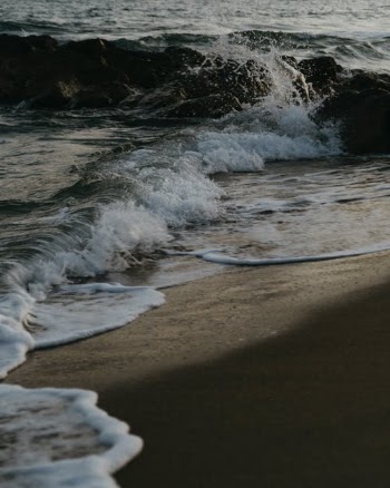 Ocean Waves Crashing on Shore · Free Stock Photo