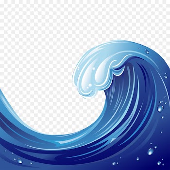 Ocean Wind wave Euclidean vector - Sea spray 