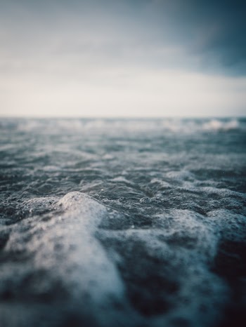 Ocean With Bubbles