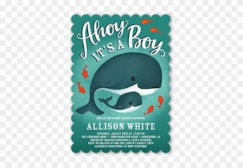 Oceanic Arrival Baby Shower Invitation - Baby Shower
