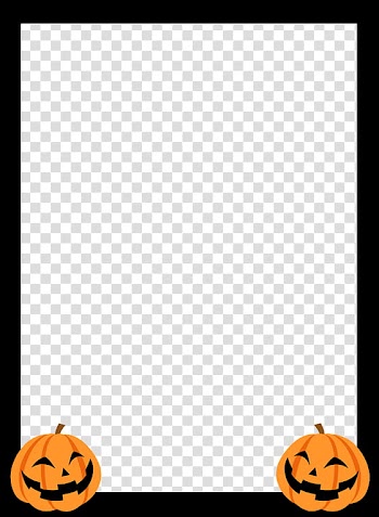 Oct Art Jam Frame file, rectangular white and black boarder transparent background PNG clipart